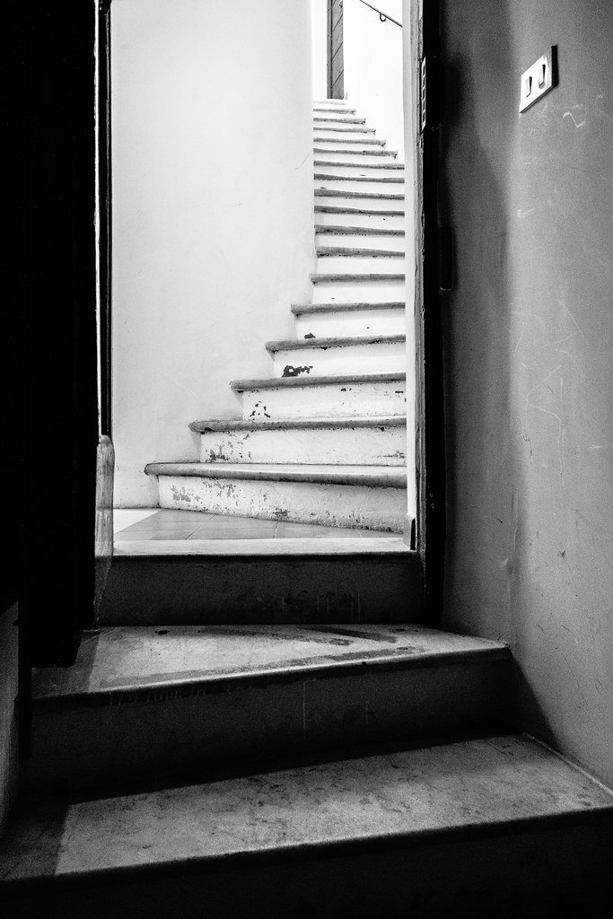 The Odd Little Shelf on Our Stairs